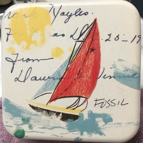 Fossil Watch Tin Box - Picture 4 of 5